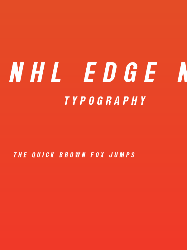 NHL Edge Nashville Poster