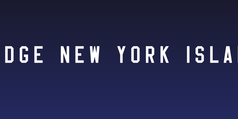NHL Edge New York Islanders Social Header