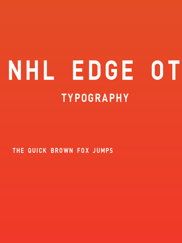 NHL Edge Ottawa Poster