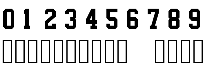 NHL Edge Philadelphia Font OTHER CHARS