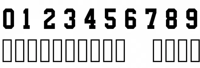 NHL Edge Philadelphia Font OTHER CHARS