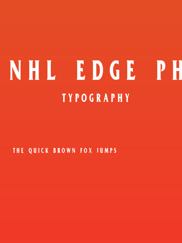 NHL Edge Phoenix Poster