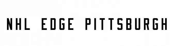 NHL Edge Pittsburgh  नि: शुल्क फ़ॉन्ट्स डाउनलोड