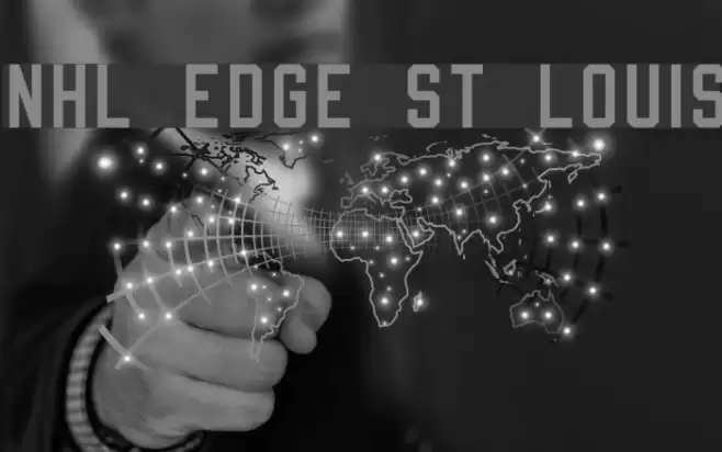 NHL Edge St Louis Font examples