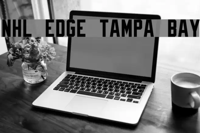 NHL Edge Tampa Bay Font examples