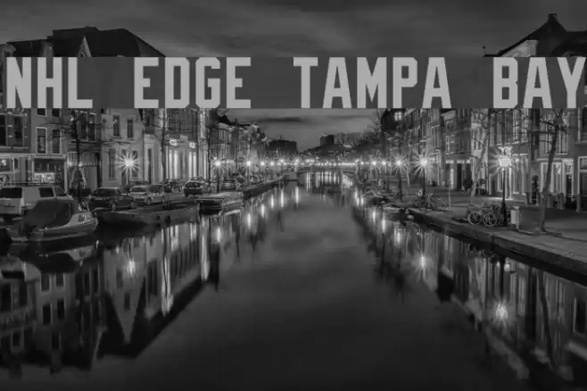 NHL Edge Tampa Bay Font examples
