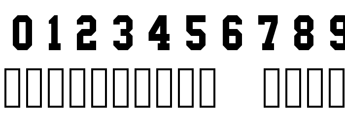 NHL Edge Toronto Font OTHER CHARS