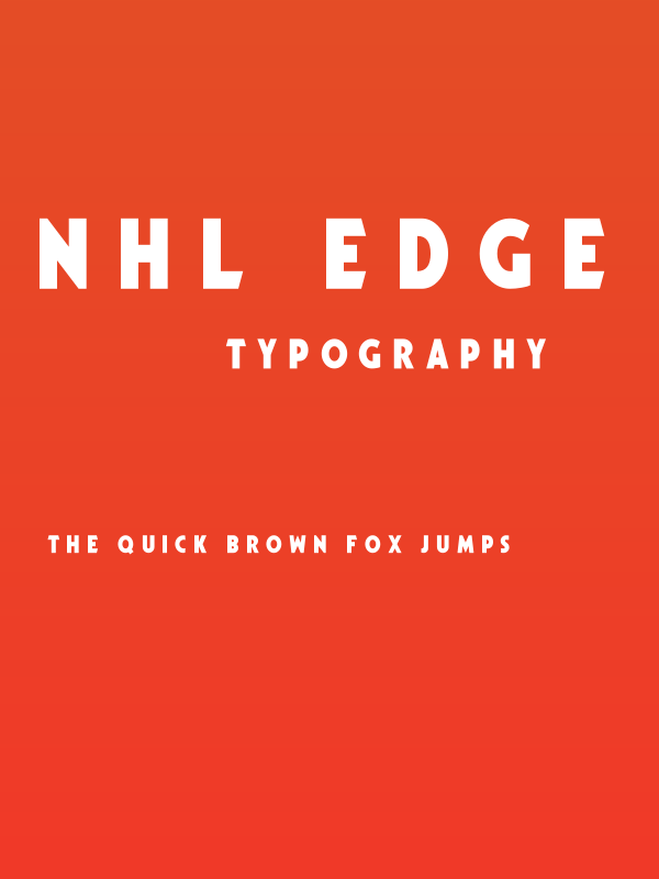NHL Edge Toronto Poster