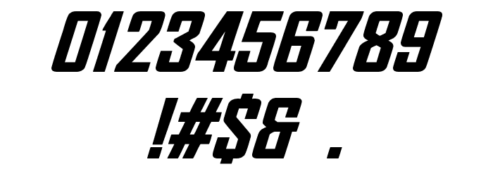 NHL Flames Font OTHER CHARS