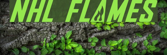 NHL Flames Font examples