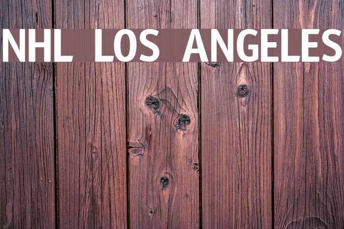 NHL Los Angeles Example 2