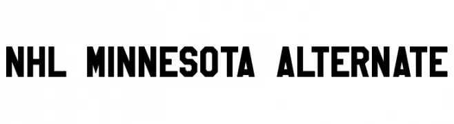 NHL Minnesota Alternate 