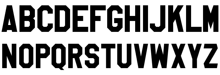NHL Minnesota Alternate Font LOWERCASE