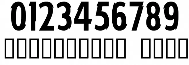 NHL Minnesota Font OTHER CHARS