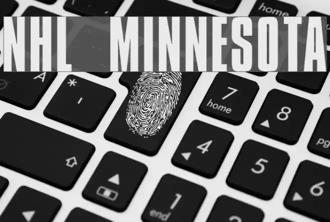 NHL Minnesota Font examples