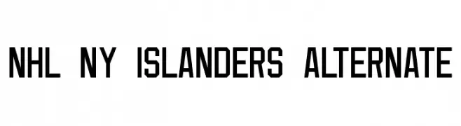NHL NY Islanders Alternate 
