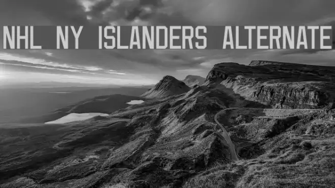 NHL NY Islanders Alternate Example 1