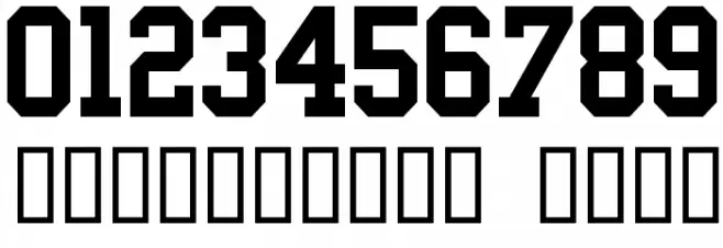 NHL NY Islanders Font OTHER CHARS