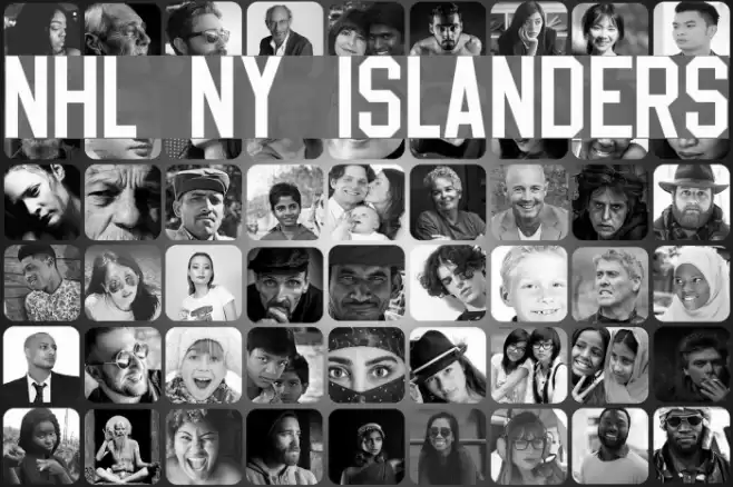 NHL NY Islanders Font examples