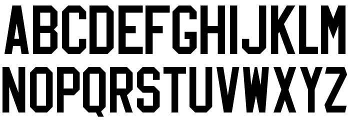 NHL NY Islanders Font LOWERCASE