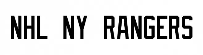 NHL NY Rangers 