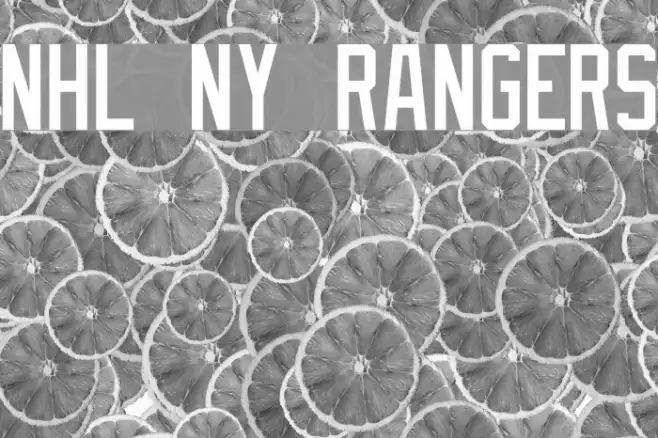 NHL NY Rangers Example 1