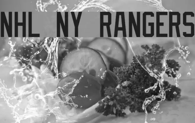 NHL NY Rangers Example 2