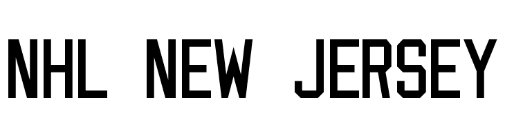 new jersey font