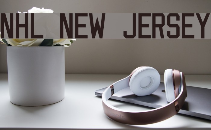 NHL New Jersey Font examples