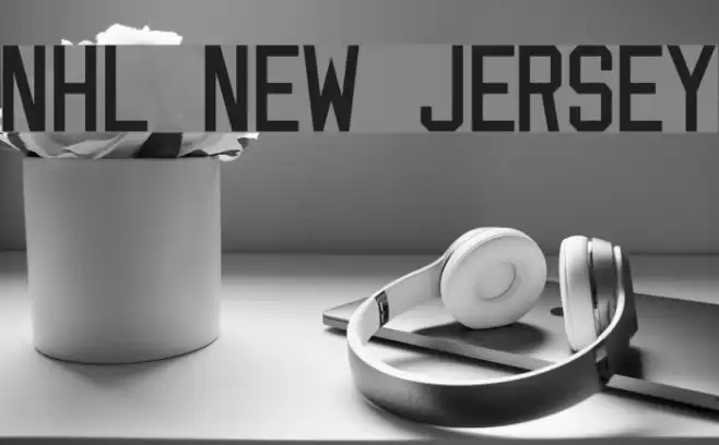 NHL New Jersey Font examples