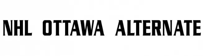 NHL Ottawa Alternate 