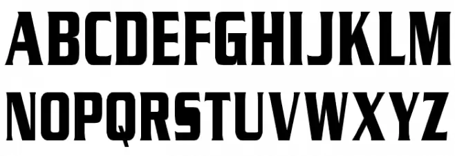 NHL Ottawa Alternate Fonte MAIÚSCULAS