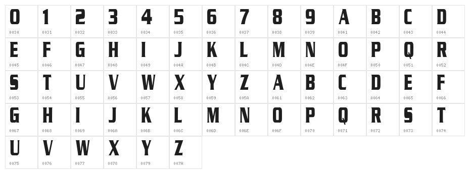 NHL Ottawa Alternate Character Map