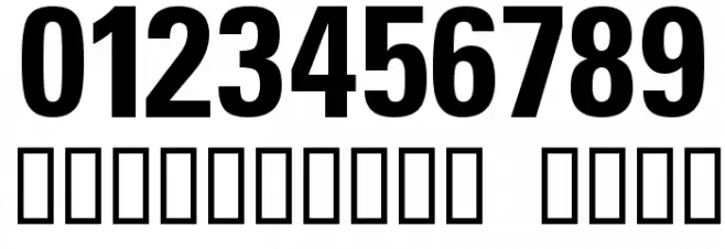 NHL Phoenix Font OTHER CHARS