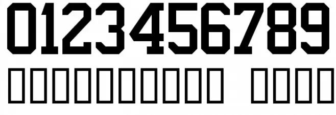 NHL Pittsburgh Font OTHER CHARS