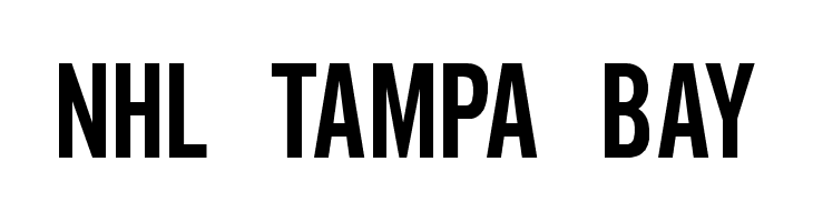 NHL Tampa Bay Font