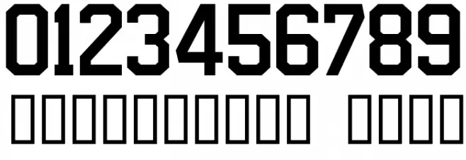 NHL Tampa Bay Font OTHER CHARS