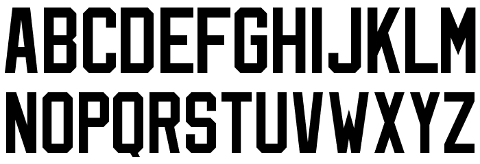 NHL Toronto Alternate Font LOWERCASE