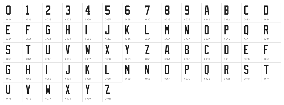 NHL Vancouver Character Map