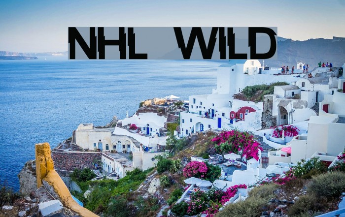 NHL Wild Font examples