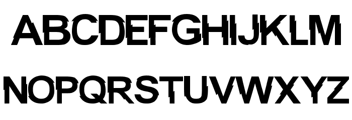 NHL Wild Font LOWERCASE