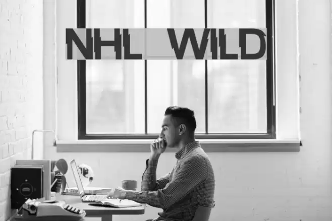 NHL Wild Font examples