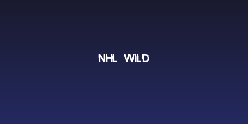 NHL Wild Social Header