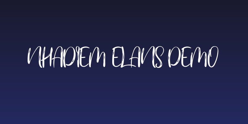 Nhadiem Elans Demo Social Header