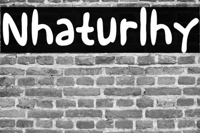 Nhaturlhy Font examples
