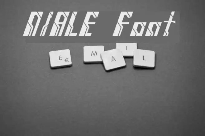 NIALE Font examples