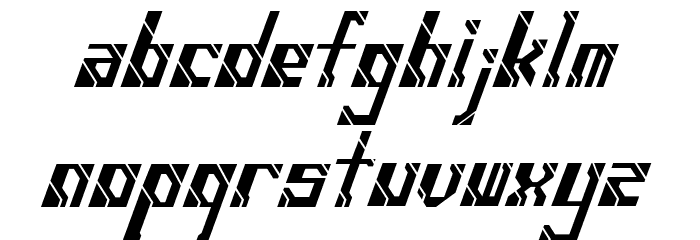 NIALE Font LOWERCASE