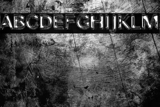 NIBIRU Font examples