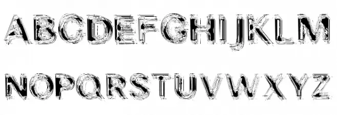 NIBIRU Font UPPERCASE