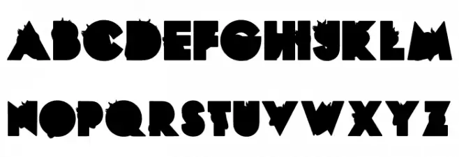 NICESOUR PERSONAL USE-Regular Schriftart Groß